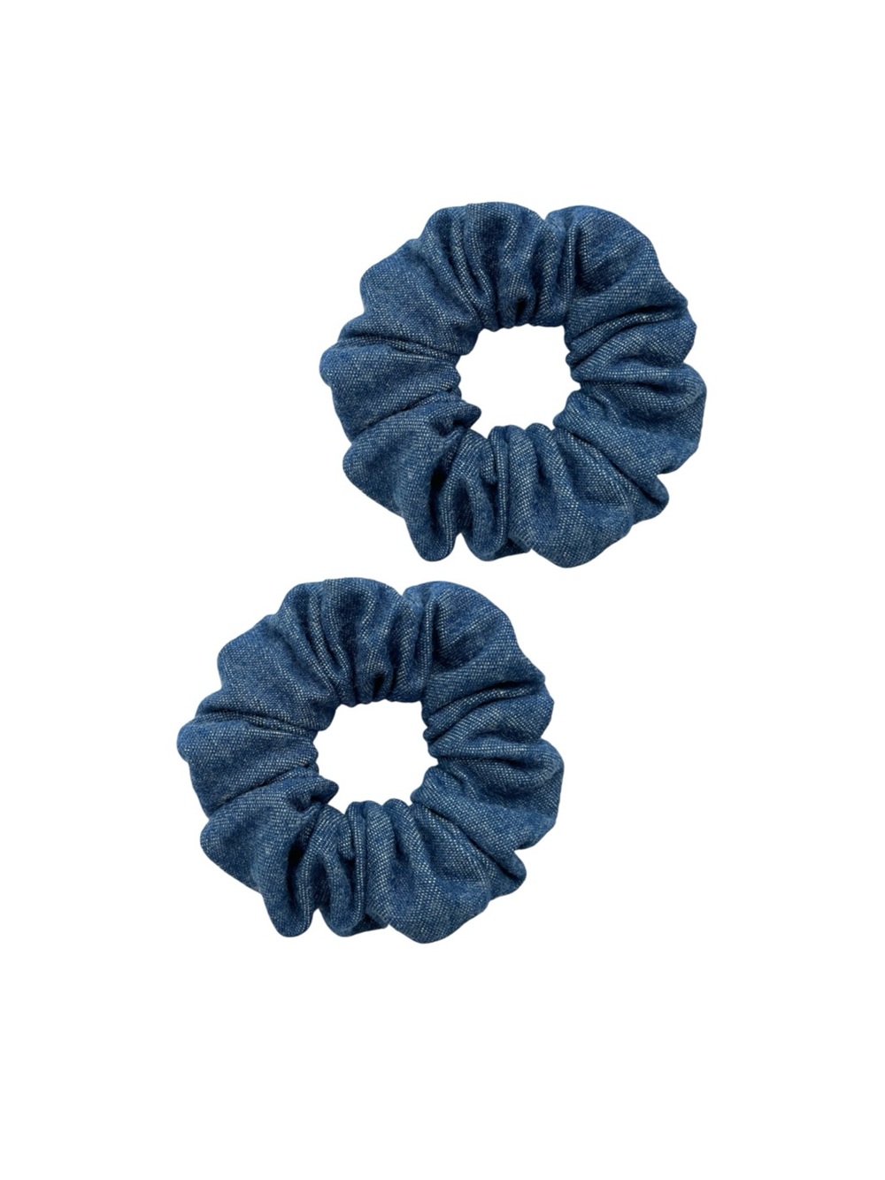 Denim Scrunchie Set